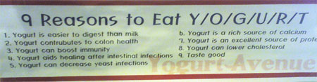 9 Reasons to Eat YOGURT
